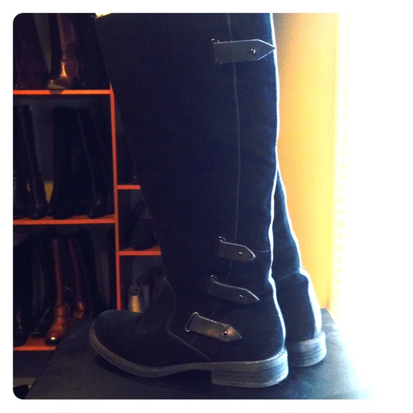 Guess Boots - Womens GUESS suede boots!!