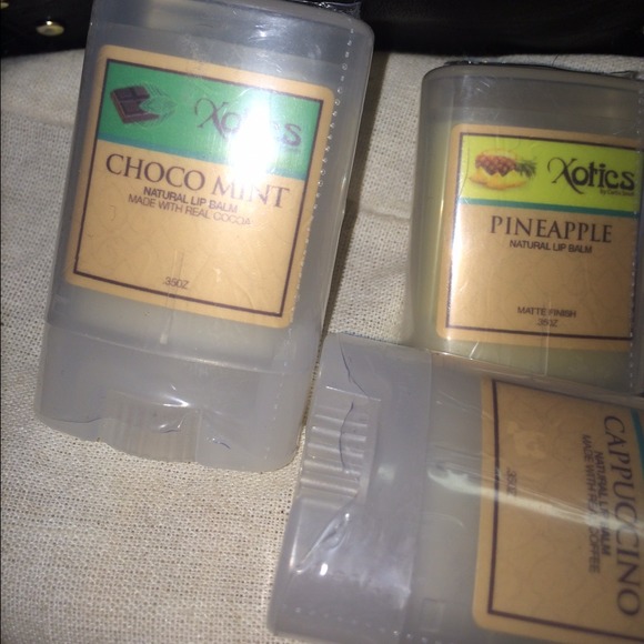 Xotics Natural Lip Balms. SOLD OUT...
