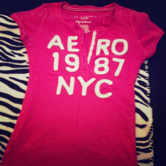 Pink Aeropostale Shirt - Picture 1 of 2