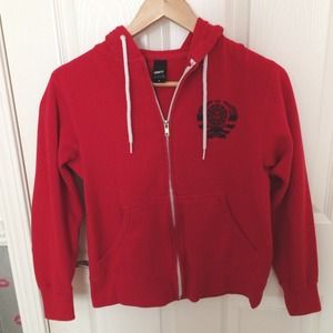 🚫SOLD🚫RARE OBEY Zip Up ❤️