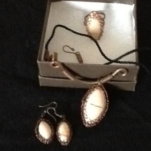 Hand crafted jewelry set from Costa Rica