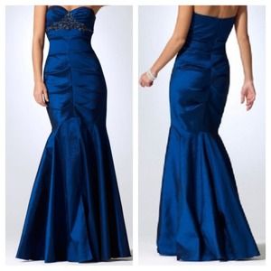 Stunning Cache Beaded Formal Gown