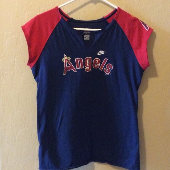 Angels baseball tee