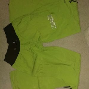 Green Zumba pants