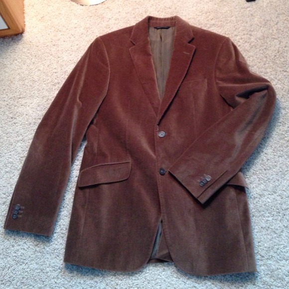 Men's Banana Republic suede like blazer