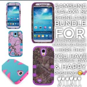 Samsung S4 Phone Case Bundle For @auntkerrbby💕