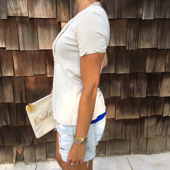 ✂️💸J. Crew light grey pleated button top cardigan - Picture 5 of 8