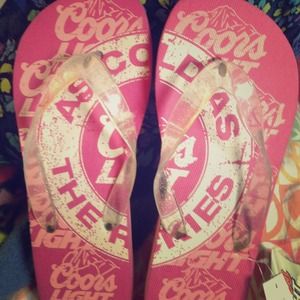 Coors Light Sandals