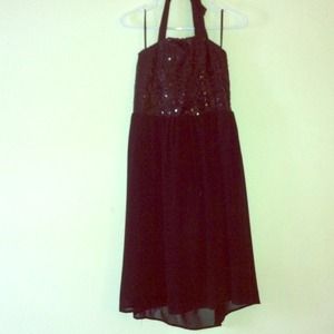Black party dress
