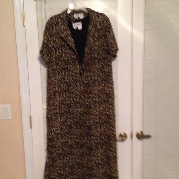 Black dress with cover dress