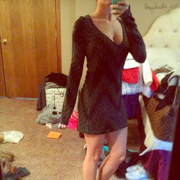 ❌Sold ❌Aztec long sleeve sweater mini dress