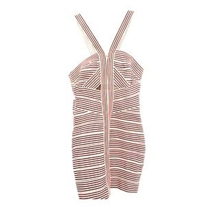 Nautical Striped Wow Couture Bandage Dress
