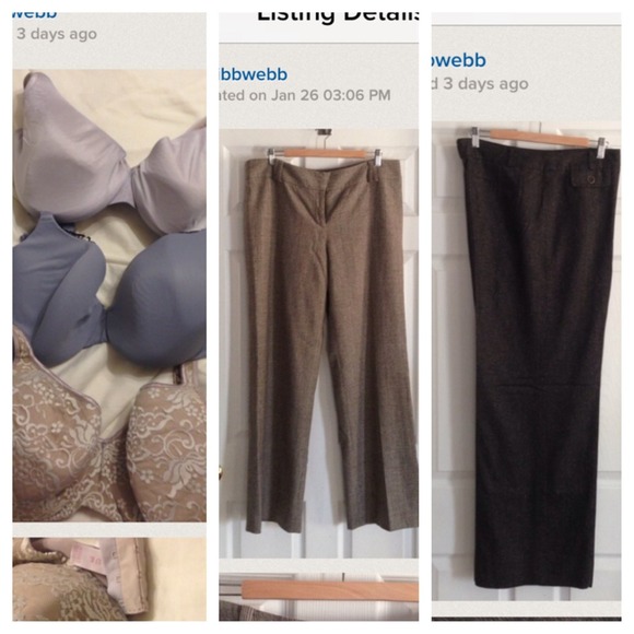 BUNDLE DEAL: 3 Bras & 2 Pairs of Dress Pants