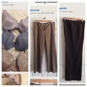 BUNDLE DEAL: 3 Bras & 2 Pairs of Dress Pants