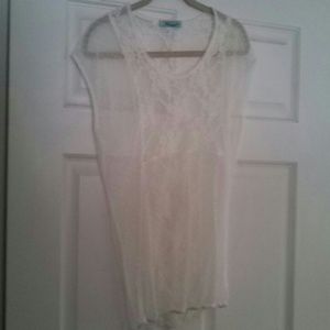 Sheer lace top SOLD!!