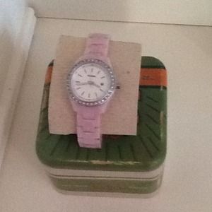 Light pink authentic fossil watch!