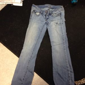 American eagle size 6 long jeans