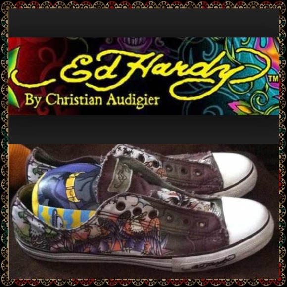 Men Ed Hardy shoes