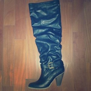 Bundle Aldo Shinkle boots. and black booties
