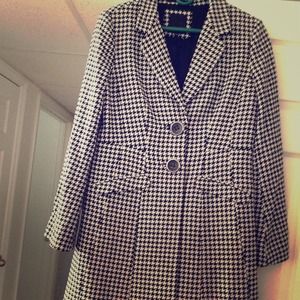 The Limited Houndstooth Coat