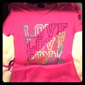 🎀SOLD BUNDLE🎀. V.S. Tops. 1 Pink And 1 yellow.