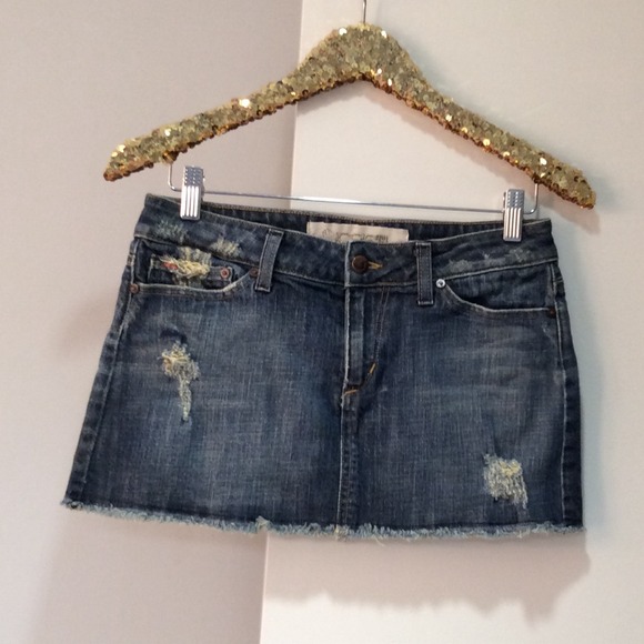 Joe's Jeans Dresses & Skirts - Joe's Jeans Distressed Denim Mini Skirt