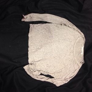 Forever 21 sequin long sleeve shirt
