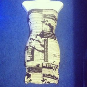 Newspaper Dress