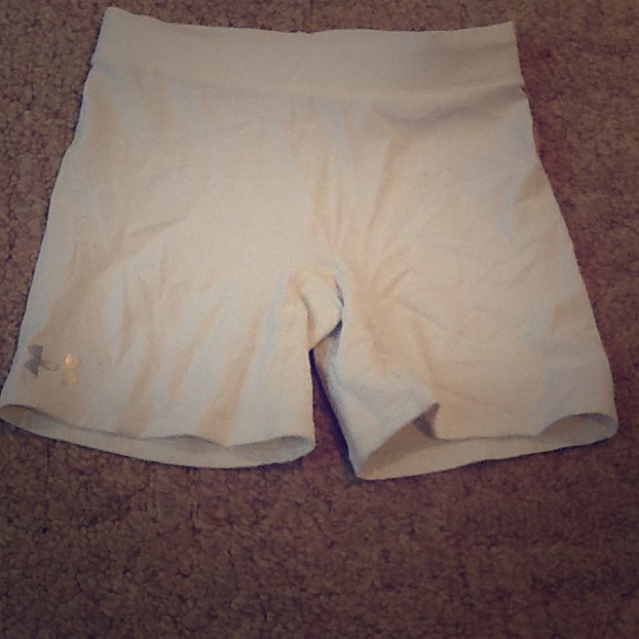 White Under armor Shorts