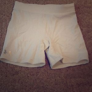 White Under armor Shorts