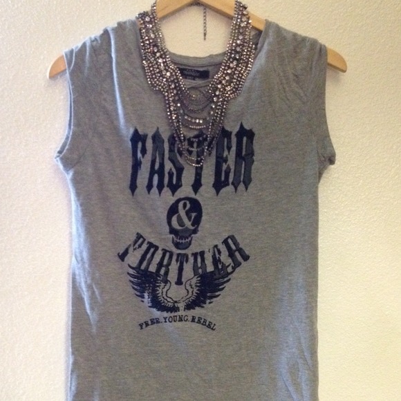 Zara biker girl top