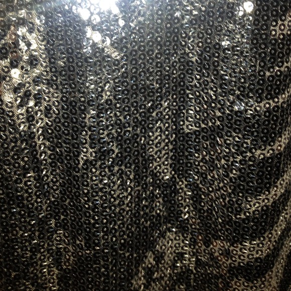 Zebra striped sequin tank - Picture 3 of 4
