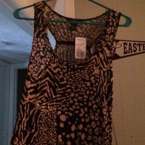Forever 21 maxi animal print dress!
