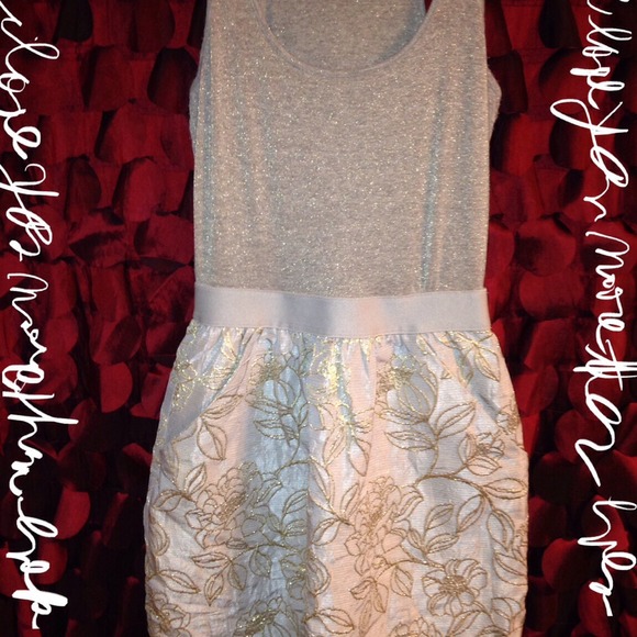 Gold dress