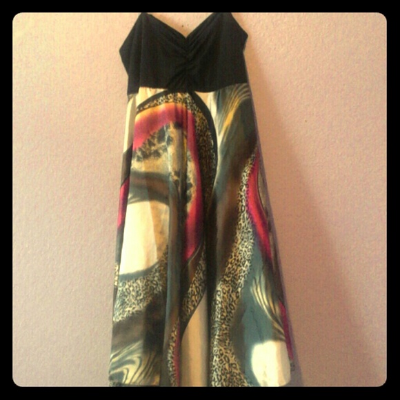 Silk summer dress.