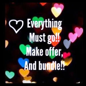 Clothes, jewelry, shoes & purses!