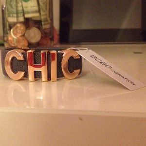 brand new bcbg chic affirmation bracelet