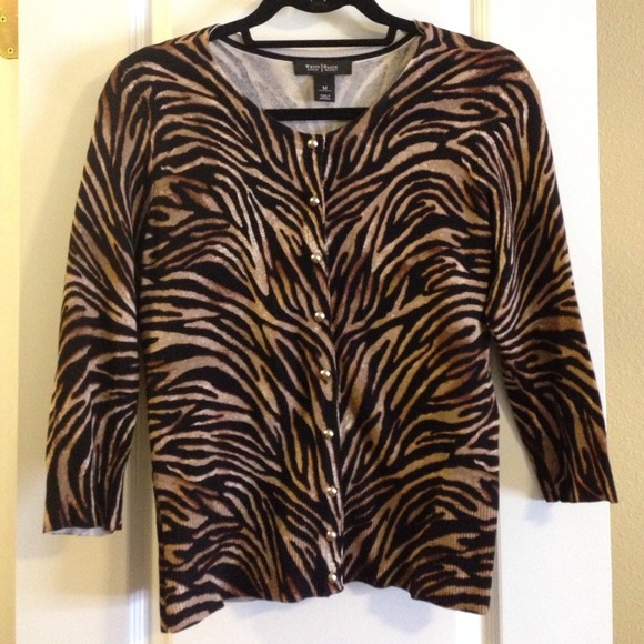 Zebra/Tiger print sweater