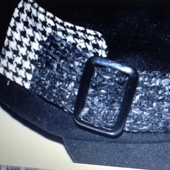 NewsGirl,OS,Side Clip,Patchwork,Houndstooth,Cap - Picture 2 of 4