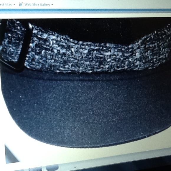 NewsGirl,OS,Side Clip,Patchwork,Houndstooth,Cap - Picture 4 of 4