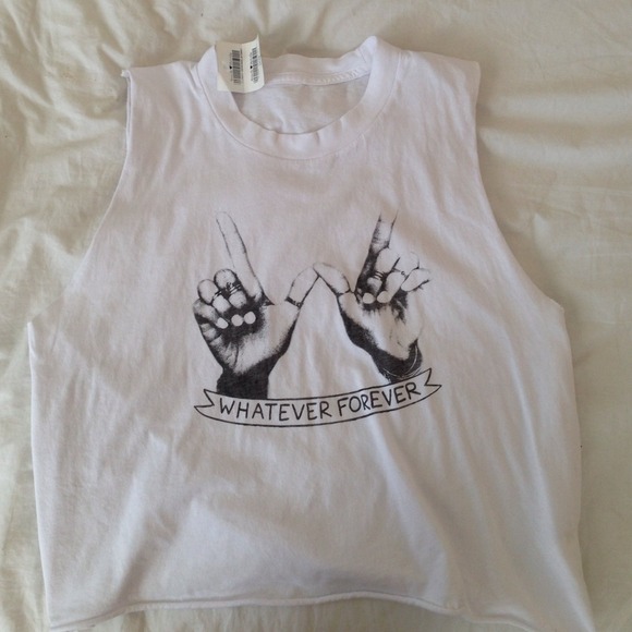 Brandy Melville "Whatever Forever" tank