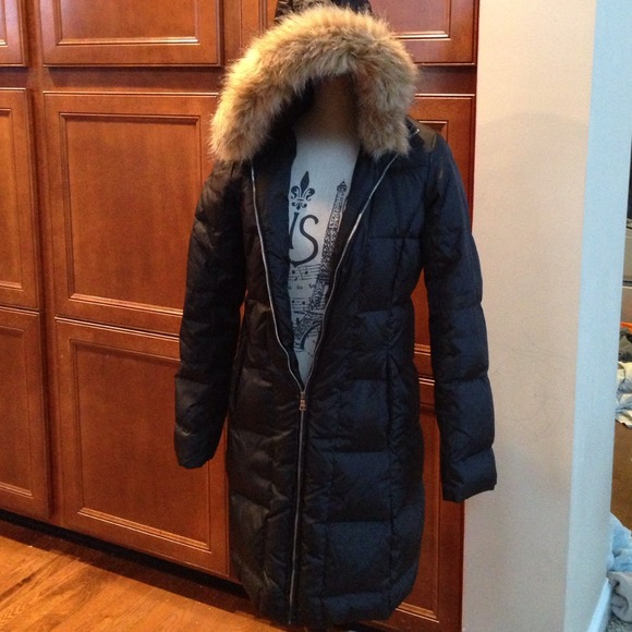 Long black coat