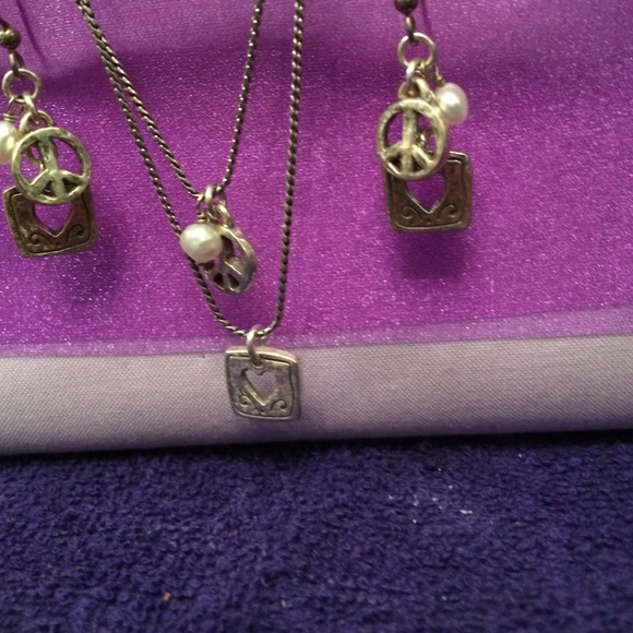 Brighton earrings and necklace set