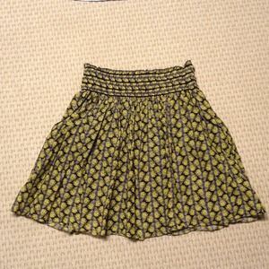 Anthro butterfly skirt sz 4