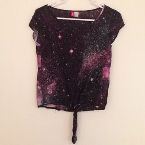 Galaxy Silk Top H&M
