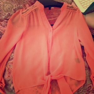 Coral top :)