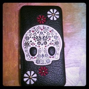 Lounge fly sugar skull wallet