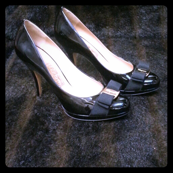 Ferragamo Patent leather Pumps( SOLD!)