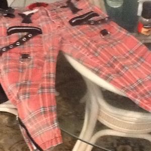 Plaid pants
