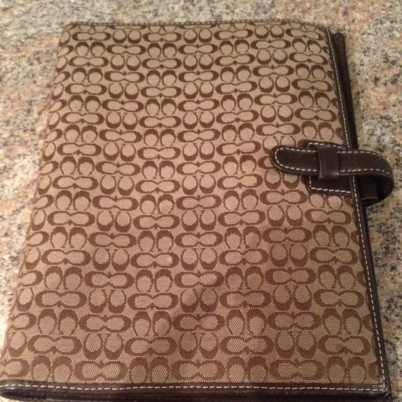 Coach Accessories Planner Notepad Portfolio Poshmark